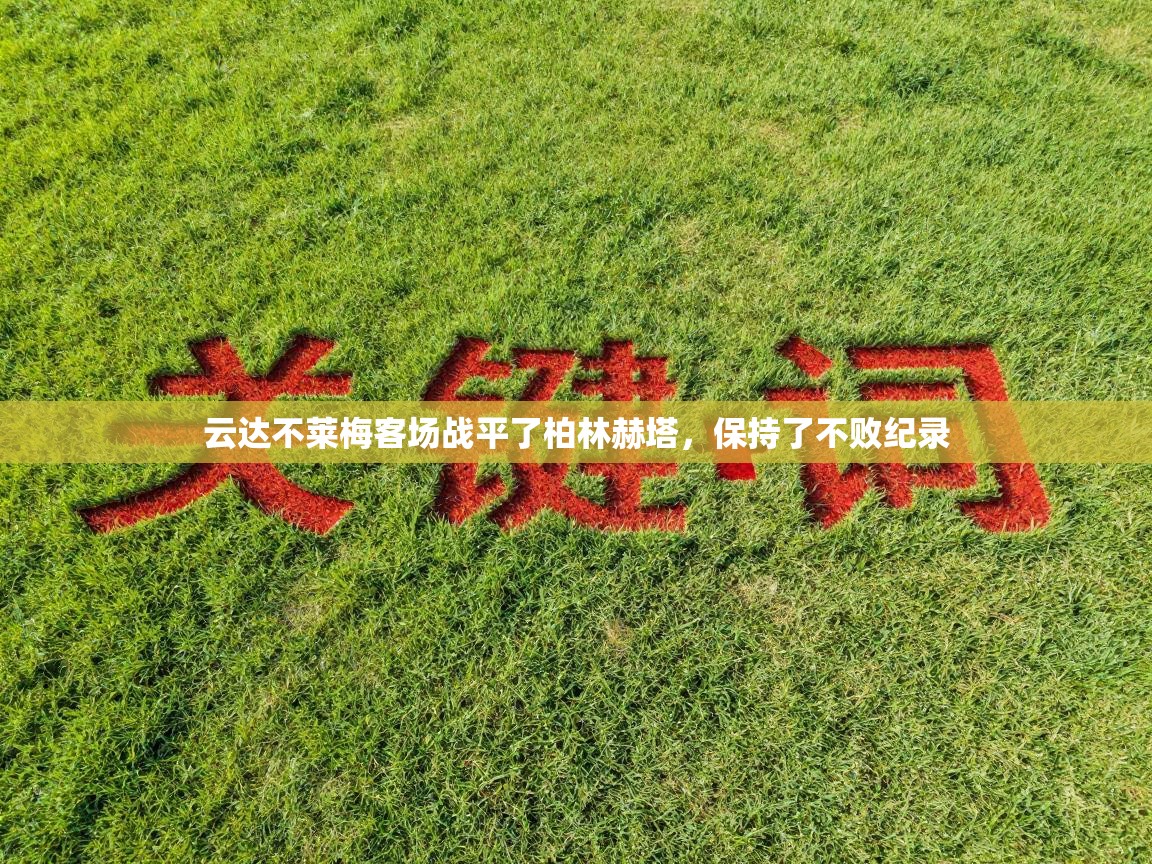 云达不莱梅客场战平了柏林赫塔，保持了不败纪录